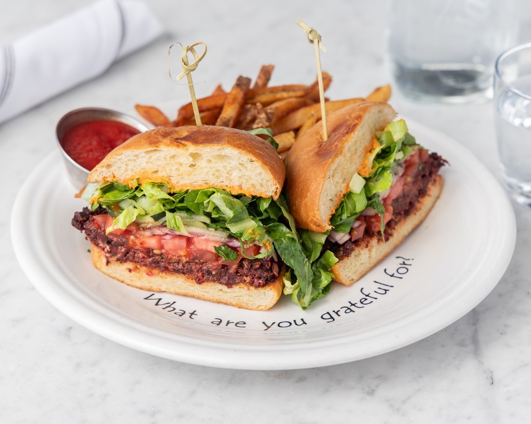 cafe gratitude burger